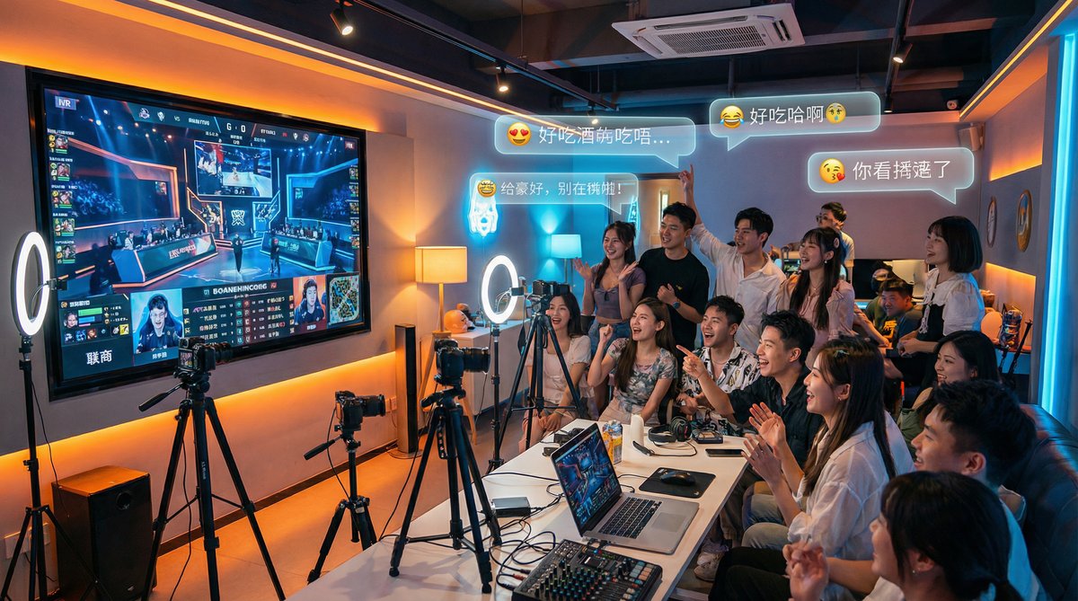 抖音风社区视频直播互动